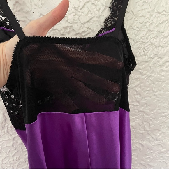 Vintage Victoria’s Secret Lace Satin Slip Dress Medium - Picture 6 of 7